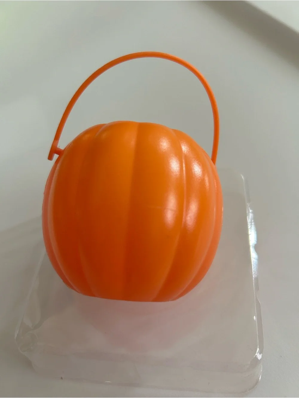 Mini Jack-O-Lantern Pumpkin Bucket for 18 inch Dolls